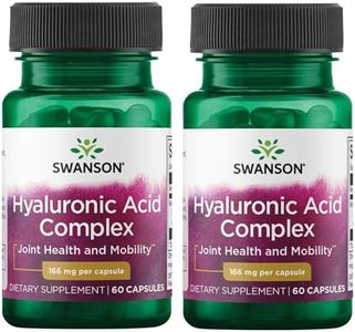 Swanson Hyaluronic Acid Complex 166 mg 60 Caps (2 Pack)