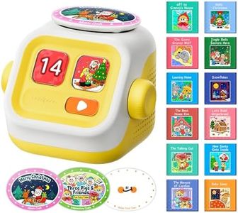 seedpace Kids Music Player: Story Machine, Interactive Toy, Voice Recording, Pre-Loaded Stories and Muisic, Screen-Free Storytelling Toys, Bluetooth Speaker, Christmas/Birthday Gift for Children