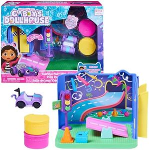 Gabby et la Maison Magique - Gabby Dollhouse - Playset Deluxe La Salle De Jeu Chabriolette - Figurine Accessoires - Pièce Pour Maison de Poupée - Gabby Et La Maison Magique - Jouet Enfant 3 Ans et +