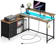 Seventable L Shaped Computer Desk w