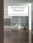 Graph Paper: Composition Notebook for House Plans (8.5"x11"/5x5) Graph Paper for Designers, Engineers, and Architects.