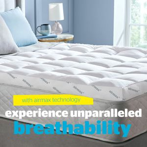 Silentnight Airmax 1000 King Mattress Topper – Extra Deep Comfort