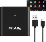 FitAlly Wireless Android Auto Adapter for Factory Wired Android Auto Cars 5Ghz WiFi Auto Connection Wireless Android Auto Dongle Plug and Play - Convert Wired to Wireless