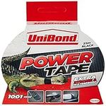 UniBond 1668019 Extra Strong Power Tape / Temperature resistant and waterproof / Adhesive tape in black / 25m