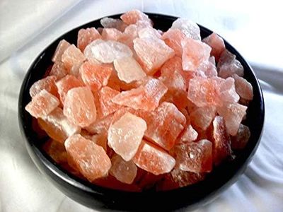 Himalayan Salt 5 Pounds Natural Crystal Himalayan Salt Rocks Food Grade Sole Rocks Edible 1-3" like Golf Balls from The Black Tai Salt Co.L8