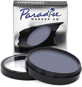 Mehron Makeup Paradise Makeup AQ Pro Size | Stage & Screen, Face & Body Painting, Special FX, Beauty, Cosplay, and Halloween | Water Activated Face Paint & Body Paint 1.4 oz (40 g) (Storm Cloud)