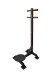 Zorex Fitness ZF-108 Heavy Duty Standing Twister Along with Double Handles Abs Workout Equipment Weight Loss Machine Stomach Exercise Equipment Home Gym Tummy Twister Stand for Unisex (Black)