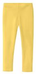 City Threads Girls' Leggings in 100% Cotton for School Uniform or Play - Made in USA!, Yellow, 7