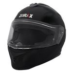 Zorax ZOR-813 Black XL (61-62cm) Full Face Motorbike Motorcycle Helmet ECE 22.06 Approved