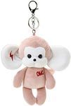 VICKYPOP Animal Plush Keychain Cute