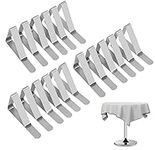 Table Cloth Clip,18Pack Tablecloth Clips Suitable for 0.6-1.8 Inchs Thick Tables Stainless Steel Tablecloth Clips Indoor,Perfect for Outdoor Events, Home, Dining, Picnic, Party and Wedding