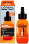 L'Oréal Men Expert Hydra Energetic Vitamin C Serum for Men, with 10 Percent Pure Vitamin C, For Dry & Tired Skin, Brightens, Smoothes & Refreshes Look of Skin, 30ml