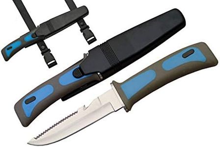 Szco Supplies Diver's Knife, Blue