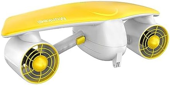 Underwater Scooter, Sea Scooter for Adults&Kids Thumb Controlling, Pool Snorkeling Scuba Diving Water Scooter for Pool, Free Diving Snorkeling Sea Scooter Water Sports