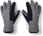 Under Armour Men's Storm Gloves , Pitch Gray (012)/Halo Gray , Medium