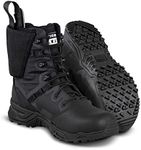 Original S.W.A.T Men’s Alpha Defender 8” Tactical Boot with Built in Ankle Holster and Polishable Toe - Black, 9.5 D US