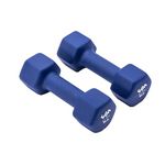 JFIT Neoprene Dumbbell Pairs, 8 LB