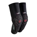 G-Form Pro-Rugged MTB Elbow Pads - Pads Dirt Bike Gear - Elbow Pads - Black, Adult Small