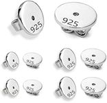 925 Sterling Silver Earring Backs f