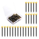 AIEX 70pcs Picture Hanging Nails, Hanging Hardware Nails Picture Hanger Nails for Woodworking and Hanging Picture Photo Frames