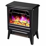 Compact Electric Fireplace Stove, F