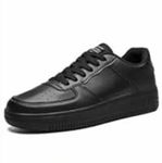 Labbin Mens Sneakers Black Polyurethane (PU) Platform - 6 UK