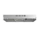 Vesta Cincinnati 30 "Range Hood Ducted/Ductless Convertible Stainless Steel Range Hood with Flexible Button Control,2 Speed Level,300 CFM Power Suction, Dishwashable Multi-layers Aluminum Filter