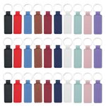 30 Pcs Leather Keychain Blanks DIY Leather Keychain for Engraving Blank Sublimation Leather Keychains for DIY Craft, Colorful, 1