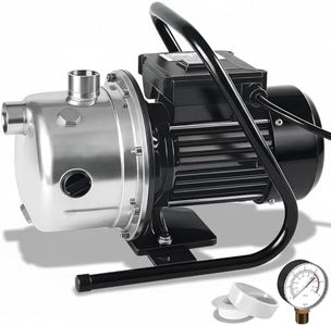 Lanchez 1.6 HP Shallow Well Pump Garden Pump，Portable Water Transfer Draining Irrigation Pump for Water Removal, Lawn Fountain Pump，Irrigation Pump 1162 GPH 147 Feet Height