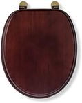 Croydex Mahogany Wood Toilet Seat