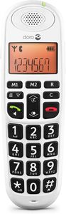 Doro PhoneEasy 100W Cordless Phone – Amplified Sound, Big Buttons, White