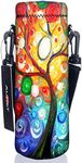 AUPET Water Bottle Carrier,Colorful