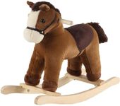 Rock My Baby Rocking Horse, Dark Br