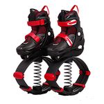 Adults/Kids/Child Youth Kangaroo Shoes Jumping Stilts Fitness Exercise, Anti-Gravity Running Boots,Rde Bouncing Shoes,S