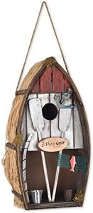 Sunset Vista Designs BPS-06 Decorative and Functional Outdoor Birdhouse, Row Boat