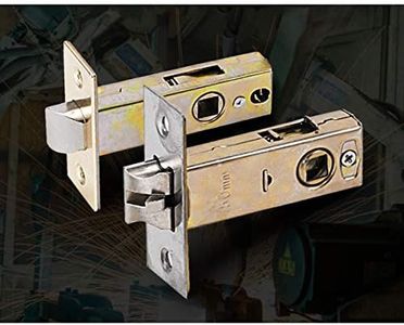 SagaSave Tubular Latch, Mortice Latch Door Latch Designed to be Used with Unsprung Lever Door Handles 45mm