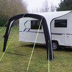 Leisurewize | Solar 3000 Inflatable Sun Shade | Caravan Awning | 1500 Oxford Waterproof Fabric | Supplied With Guy Lines, Pegs, Pump, Carry Bag | W:300cm D:250cm H:250cm (LWA41)