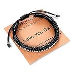 Gifts for Dad Morse Code Bracelets 