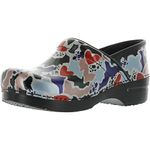 Dansko Women's Professional Fragment Patent Clogs 9.5-10 M US
