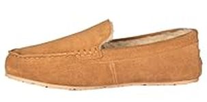 Clarks Mens Suede Moccasin Slippers