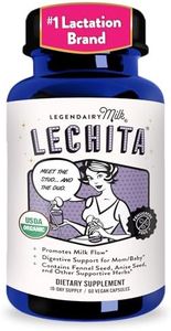 Legendairy Milk® Lechita® - Contains Fennel and Anise - FENUGREEK FREE - Certified Organic by QAI, Certified Vegan, Non-GMO Project Verified, Certified Halal, and Certified Kosher