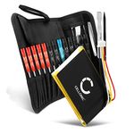 CELLONIC® Battery Replacement for JBL Clip 3 Portable Bluetooth Speaker L0721-LF Wireless Soundbox 1000mAh + Tool-kit 23pcs accu pack