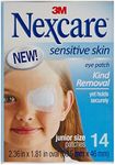 Nexcare Sensitive Skin Eye Patch Junior 60.5mm x 46mm SSJI4 (Pack of 14)