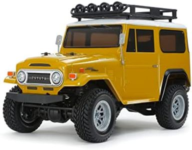 Tamiya 58715 1:10 RC Toyota Land Cruiser 40 CC-02 – Auto telecomandata, RC, modellismo, kit di montaggio, hobby, fai da te