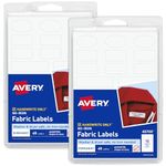 Avery No-Iron Kids Clothing Labels, Washer & Dryer Safe, Assorted Shapes & Sizes, (2-Pack) 90 Labels (40700)