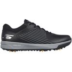 Skechers mens Elite 5 Arch Fit Waterproof Golf Shoe, Black/Gray Spiked, 10 UK Wide