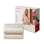 Morphy Richards EverCosy Premium Fleece Heated Electric Under Blanket, Teddy, Single, 150x70cm, 9 Settings, Adjustble Timer, 1p/hour Cost, Machine Washable, 600020