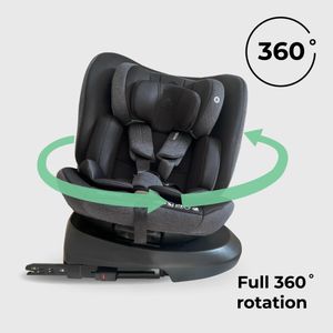 My Babiie 360 Spin Car Seat – Black
