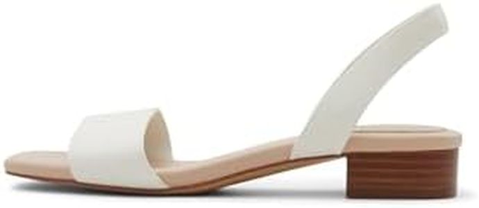 ALDO Women's Dorenna Heeled Sandal, White, 11