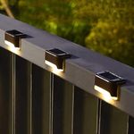 TECH LOGO ELECTRONICS Plastic Solar Stairs Light Automatic Sensor Weather Resistant Easy Installation Energy Efficient Outdoor Versatile Lamp For Home Garden Balcony (4)